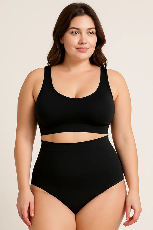 PROMO 3X1 | 2 Corpiños Sin Costuras ConfortFlex™ + 1 Faja Modeladora de 🎁