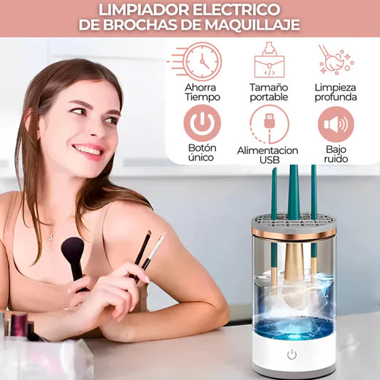 Lúcete™ - Limpia tus Brochas y Esponjas en Segundos